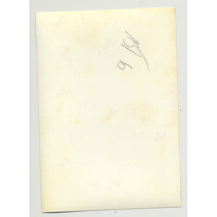 Snapshot Of Slightly Bored Ginger Nude In Striptease Bar (Vintage Photo 1961)