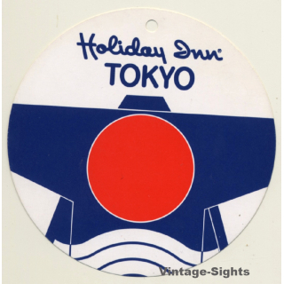 Tokyo / Japan: Holiday Inn (Vintage Hotel Luggage Tag)