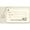 Manila / Philippines: Century Park Sheraton (Vintage Luggage Tag)