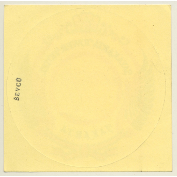 Jakarta / Indonesia: Jayakarta Tower Hotel (Vintage Self Adhesive Luggage Label / Sticker)