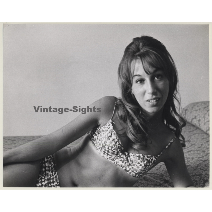 Jerri Bram (1942): Pretty Young Brunette In Bikini (Vintage Photo ~1970s)