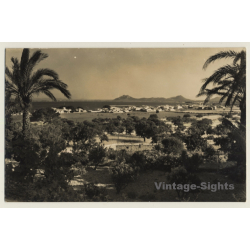 Pollensa - Pollença / Mallorca: Partial View (Vintage RPPC ~1940s/1950s)