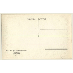 Pollensa - Pollença / Mallorca: Partial View (Vintage RPPC ~1940s/1950s)
