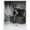 Irving Klaw: Bettie Page In Bikini - Whip C-473 / Pin-Up - BDSM (Vintage Photo USA)