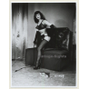 Irving Klaw: Bettie Page With Whip C-469 / Pin-Up - BDSM (Vintage Photo USA)