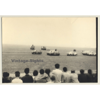 Tour De France 1964: N°23 N°19 N°31 N°27 Austin Mini Cooper S*2 (Vintage Photo)