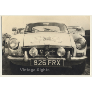 Tour De France 1964: MG MGB Press Car (Vintage Photo)