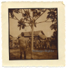 Congo Belge: Gathering Of Native People In Village (Vintage Photo ~ 1920s/1930s)