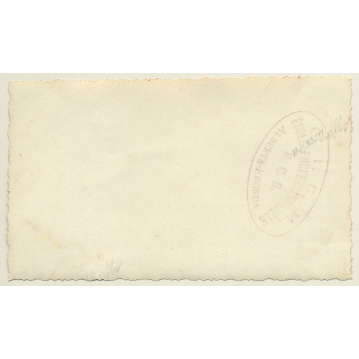 Alberta-Ebonda / Congo: Bearded Missionaries C.I.C.M. École (Vintage Photo ~ 1920s/1930s)