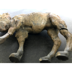 Bactrian Camel / Kamel*2 (Vintage German LINEOL Figure)