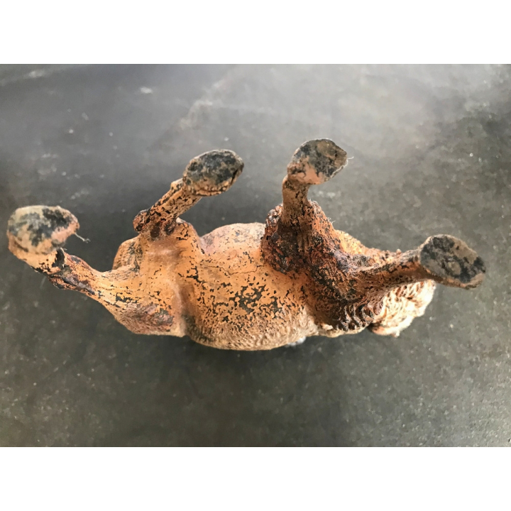 Bactrian Camel / Kamel*6 (Vintage German LINEOL/ELASTOLIN Figure)