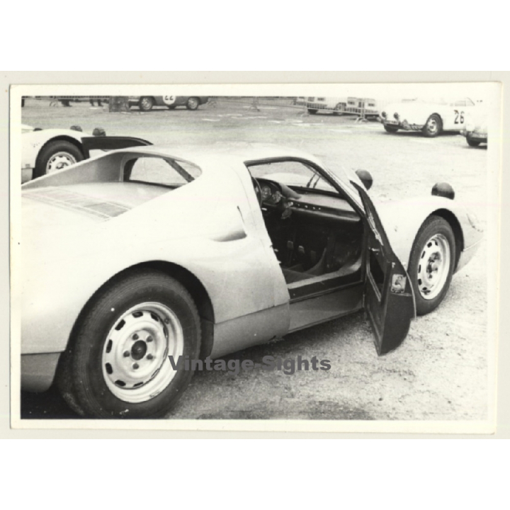 Rallye Du Limousin 1964: N°7 Porsche 904 GTS / Buchet - Valadas*3 (Vintage Photo)
