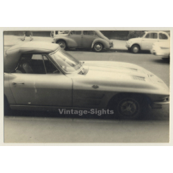 Rallye Du Limousin 1964: Chevrolet Corvette Cabrio*1 (Vintage Photo)