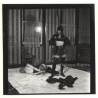 Mistress & Blonde Maid In Bondage*2 / Catfight - BDSM (Vintage Contact Sheet Photo 1970s)