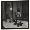 Mistress & Blonde Maid In Bondage*4 / Catfight - BDSM (Vintage Contact Sheet Photo 1970s)