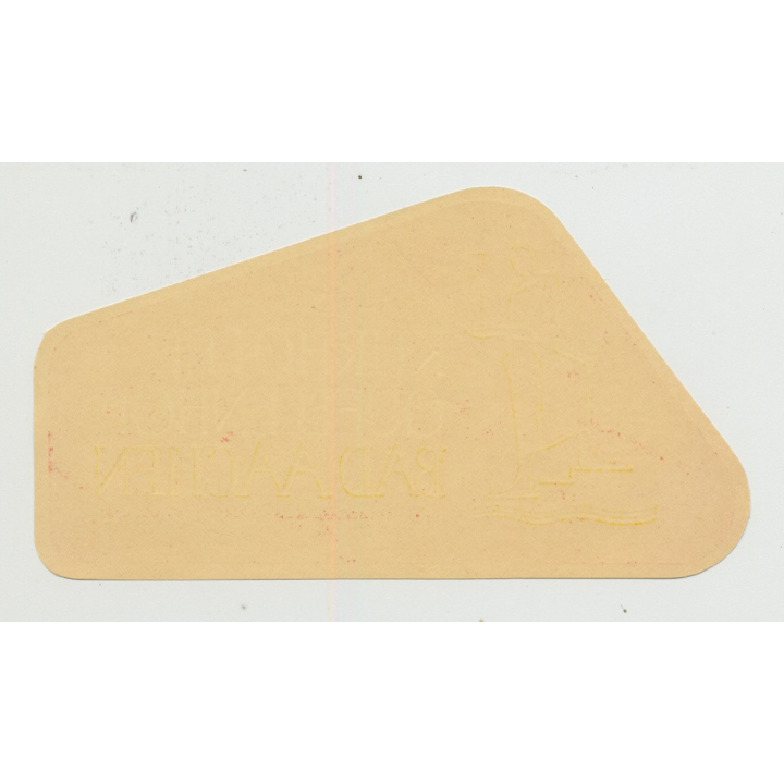 Kurhotel Quellenhof - Bad Aachen / Germany (Vintage Luggage Label)