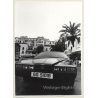 Lydia Nash: Uk Sports Car Parked At Ibiza Port (Vintage Photo 1980s)