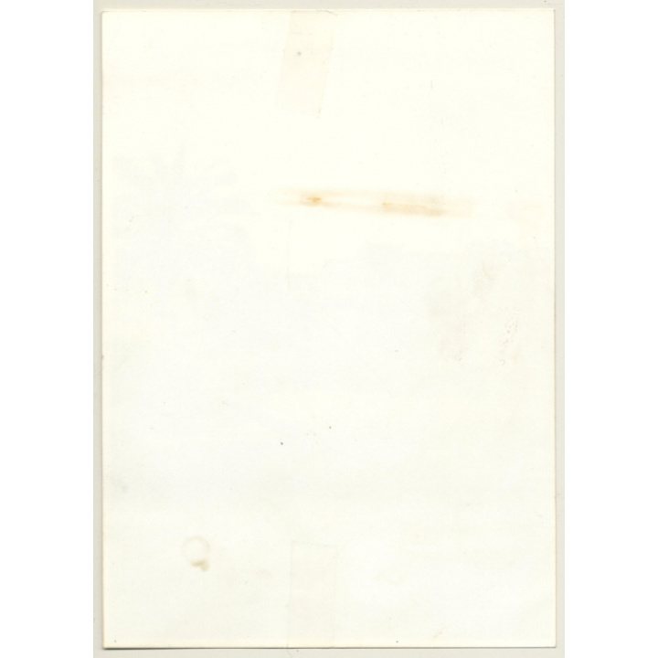 Lydia Nash: Uk Sports Car Parked At Ibiza Port (Vintage Photo 1980s)