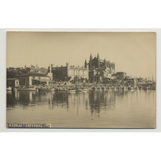07001 La Lonja Y Catedral - Palma De Mallorca - Baleares / Spain (Vintage PC)