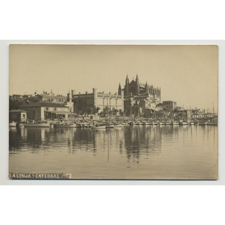 07001 La Lonja Y Catedral - Palma De Mallorca - Baleares / Spain (Vintage PC)