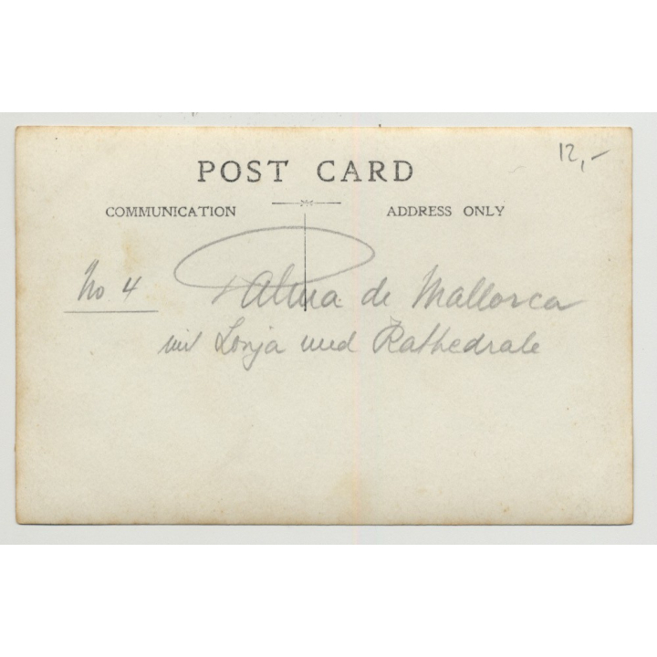 07001 La Lonja Y Catedral - Palma De Mallorca - Baleares / Spain (Vintage PC)