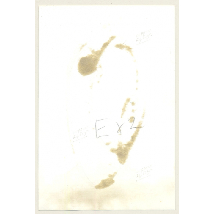 Petite Semi Nude Blonde Maid In Bondage / Boobs - BDSM (2nd Gen.Photo ~1960s)