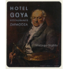 Zaragoza / Spain: Hotel Goya*2 (Vintage Luggage Label)