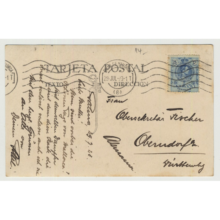 07460 Pollensa: 365 Escalones de Calvario / Mallorca - Baleares / Spain (Vintage PC)