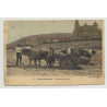 20001 San Sebastian - El Bario De Gros / Spain (Vintage PC 1911 Lithograph)