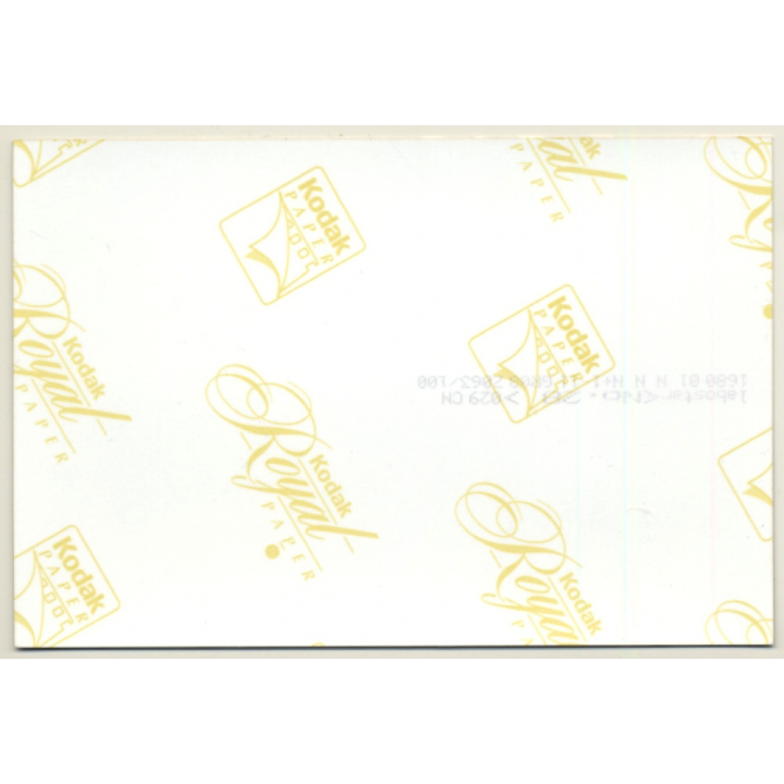 Natural Slim Nude Female Sitting On Bed (Vintage Photo France 1990s)