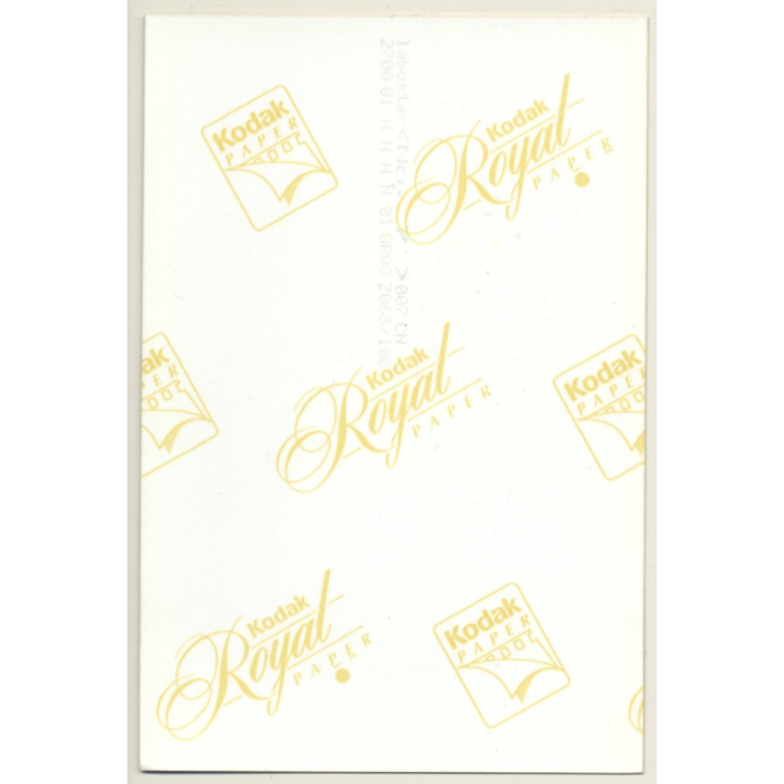 Rear View: Shorthaired Nude With Whip / BDSM (Vintage Photo France 1990s)