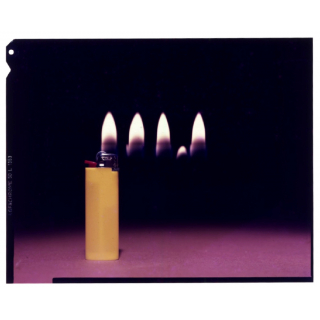 Advertisement: BIC Lighter / Flames (Vintage Diapositive 1970s/1980s)