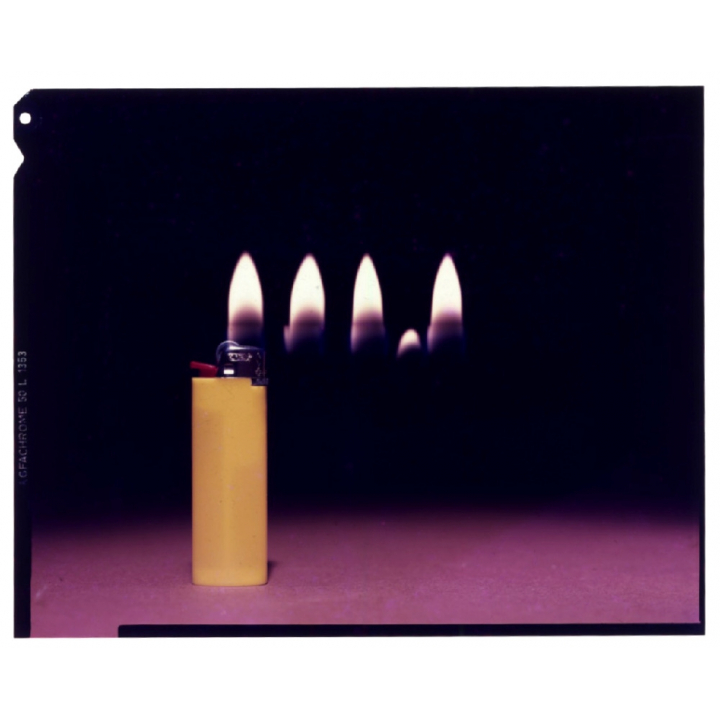 Advertisement: BIC Lighter / Flames (Vintage Diapositive 1970s/1980s)