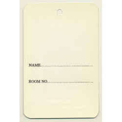 Jesselton - Kota Kinabalu / Malaysia: Hotel Capitol (Vintage Hotel Luggage Tag)