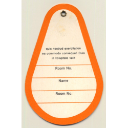 Manila / Philippines: Silahis International Hotel (Vintage Luggage Tag)