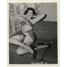 Irving Klaw: Sweet Maid In Fetish Lingerie SANDRA P-12 / Pin-Up - BDSM (Vintage Photo USA)