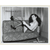 Irving Klaw: Longhaired Mistress With Whip SALLY LANE-3 / Pin-Up - BDSM (Vintage Photo USA)