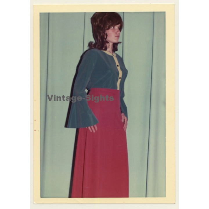 Series Of West German Fashion Photos 15: 1960s/1970s (Vintage Advertisement Photo)