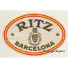 Barcelona / Spain: Hotel Ritz (Vintage Luggage Label ~1940s)