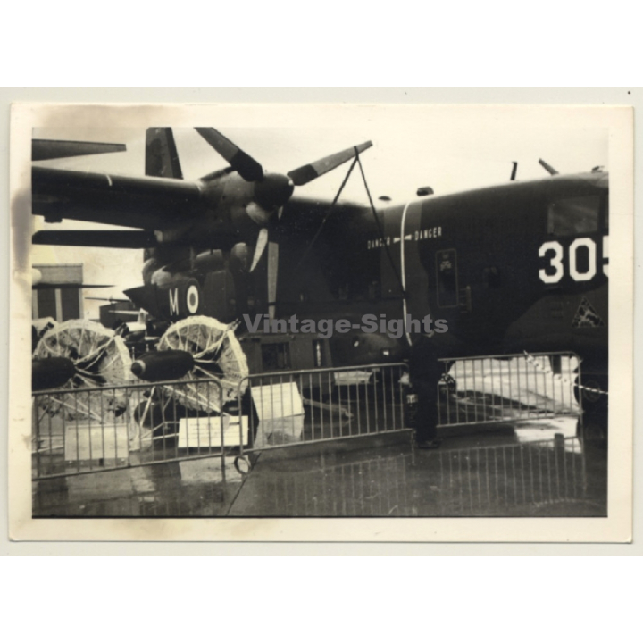 Paris Air Show: Brequet Atlantic ATL2 / Aviation (Vintage Photo 1969)