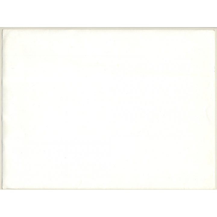 Jerri Bram (1942): View Over Flat Landscape / Clouds (Large Vintage Photo ~1970s)