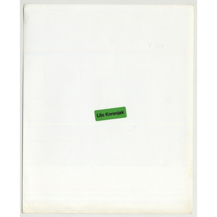 Shy Nude Woman Kissed By Girlfriend / Leopard Skin Curtain - Lesbian INT (Vintage Photo Master 60s/70s)