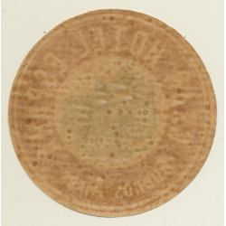 Buenos Aires / Argentina: Gran Hotel España (Vintage Luggage Label)