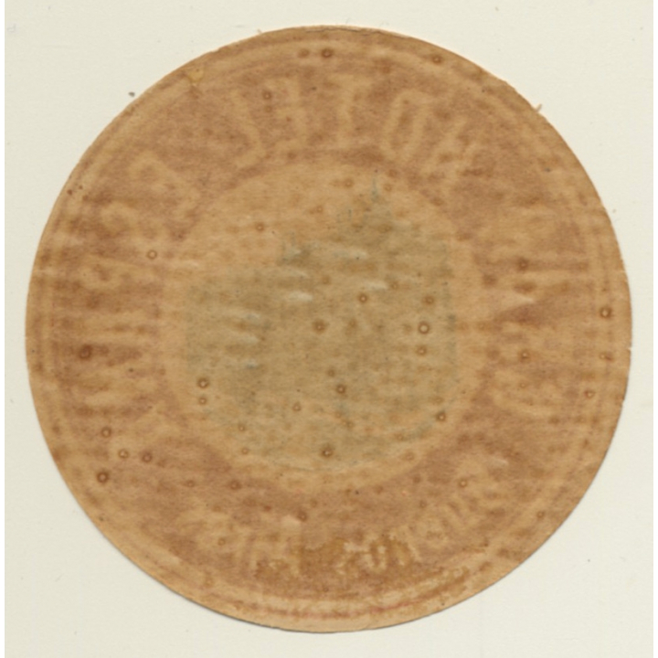 Buenos Aires / Argentina: Gran Hotel España (Vintage Luggage Label)