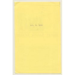 Bali / Indonesia: Hotel Sanur Beach (Vintage Self Adhesive Luggage Label / Sticker)