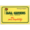 Bangkok / Thailand: The Rama Gardens Hotel (Vintage Self Adhesive Luggage Label / Sticker)