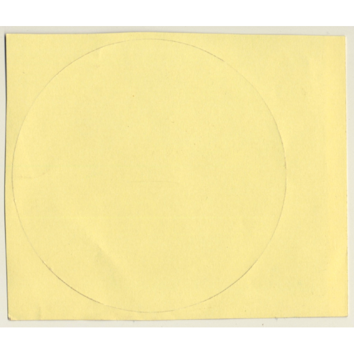 Singapore: Hilton International Hotel (Vintage Self Adhesive Luggage Label / Sticker)