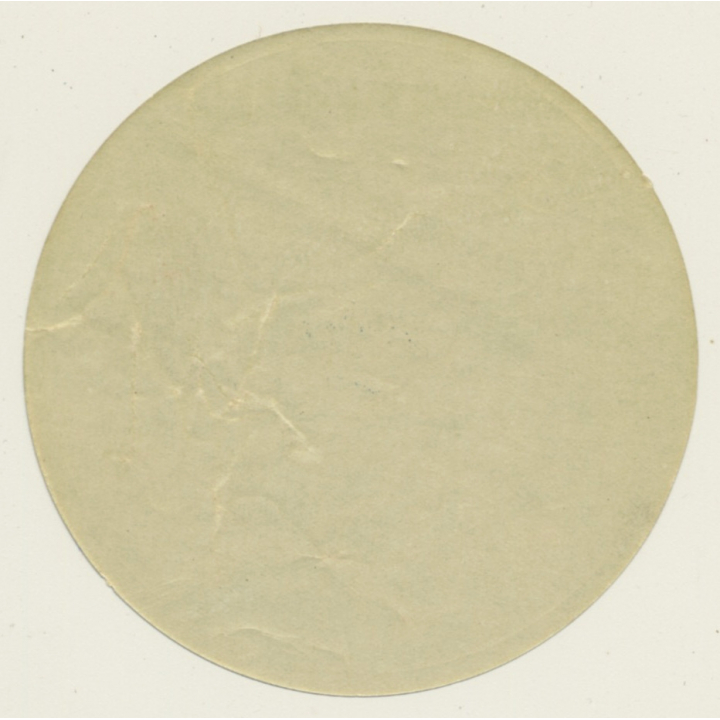 Madrid / Spain: Castellana Hilton Hotel (Vintage Luggage Label)