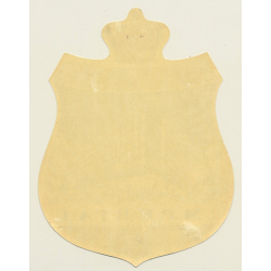 Copenhagen / Denmark: Imperial Hotel - Crown (Vintage Luggage Label ~1960s)