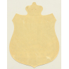 Copenhagen / Denmark: Imperial Hotel - Crown (Vintage Luggage Label ~1960s)
